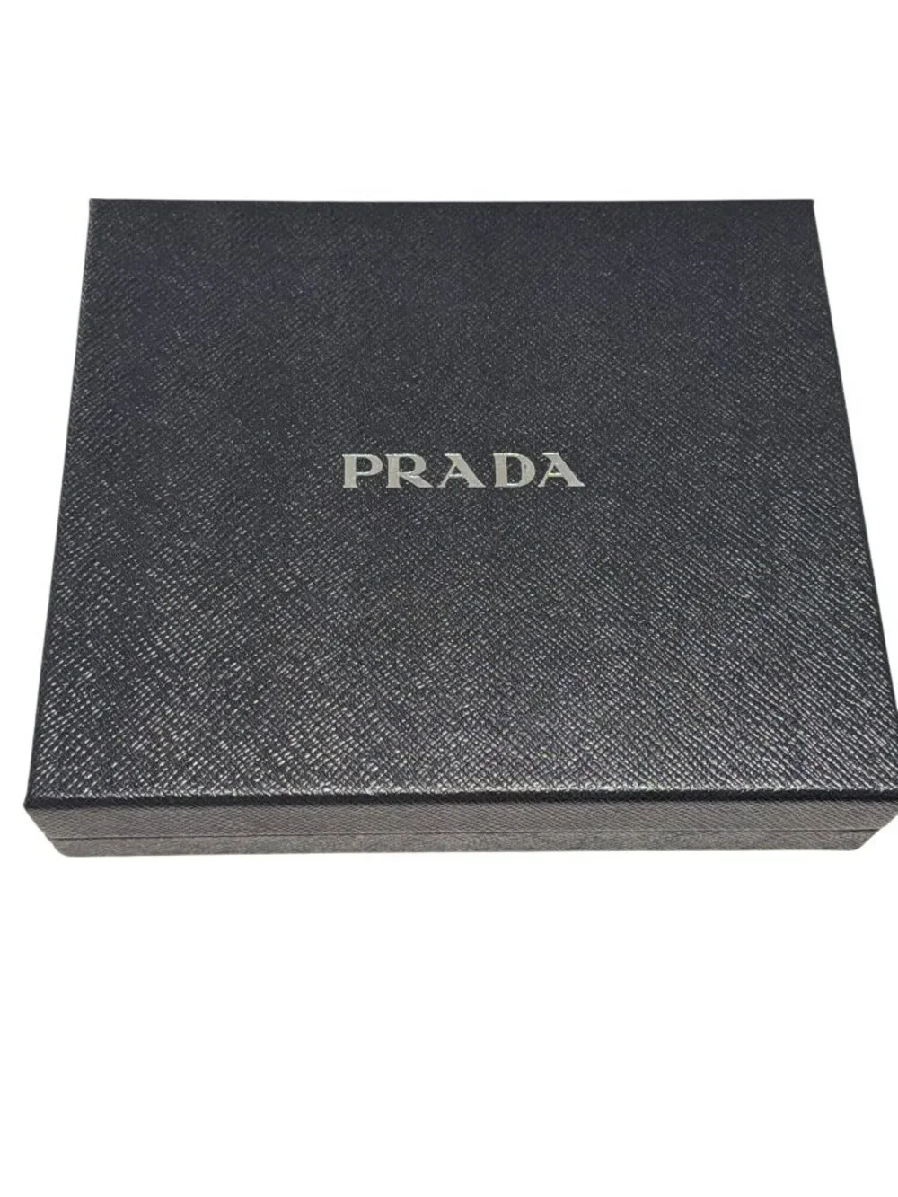 Prada $550 Floral Black Headband  New With Box